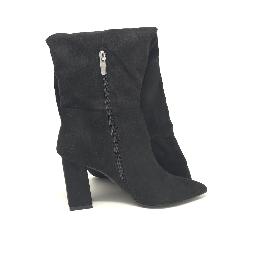 Marc Fisher Black Suede Over-the-Knee Pointed Toe Boots 6M - Picture 2 of 11